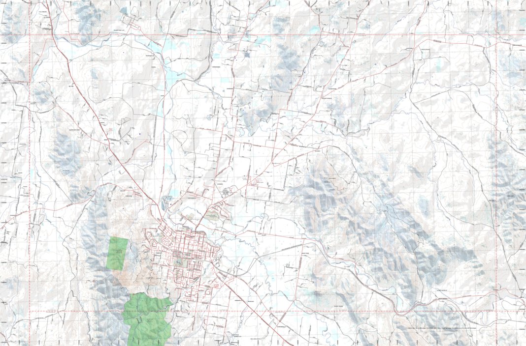 Getlost Map 8832-4N Mudgee NSW Topographic Map V15 1:25,000 by Getlost ...