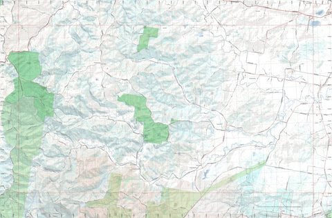 Getlost Map 9440-2S Hogarth Range NSW Topographic Map V15 1:25,000