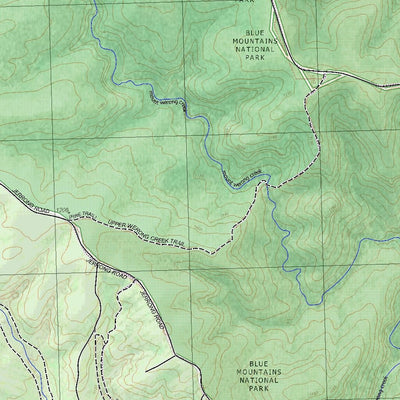 Getlost Map 8829-1N Gurnang NSW Topographic Map V15 1:25,000
