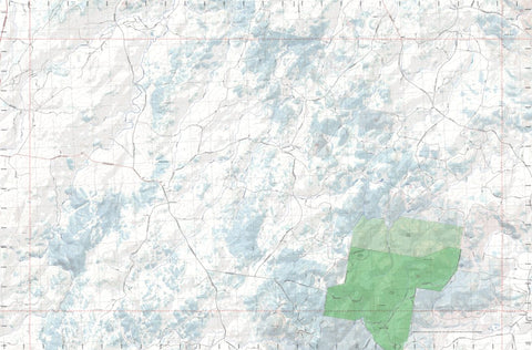 Getlost Map 9238-2S Mount Slow NSW Topographic Map V15 1:25,000