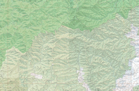 Getlost Map 8825-1N Nerrigundah NSW Topographic Map V15 1:25,000