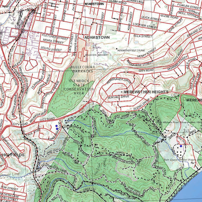 Getlost Map 9232-2S Newcastle NSW Topographic Map V15 1:25,000