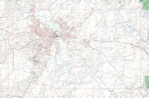 Getlost Map 8831-3S Bathurst NSW Topographic Map V15 1:25,000