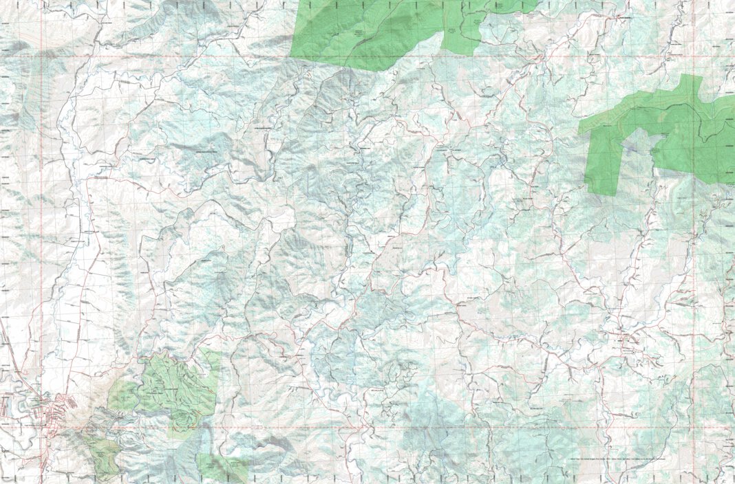 Getlost Map 9540-4N Nimbin NSW Topographic Map V15 1:25,000 by Getlost ...