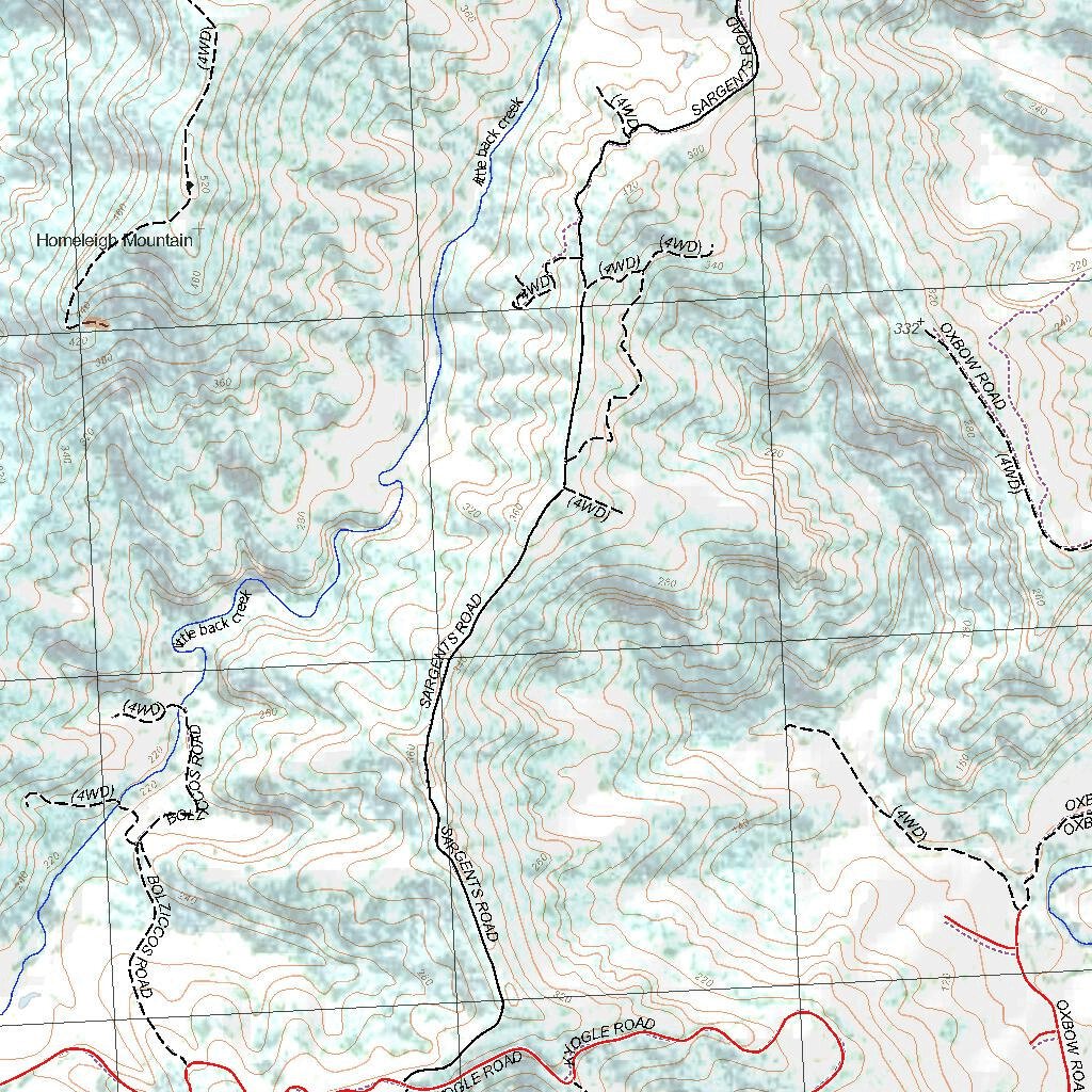 Getlost Map 9540-4N Nimbin NSW Topographic Map V15 1:25,000 by Getlost ...