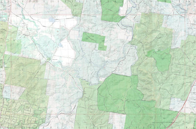 Getlost Map 9539-4S Gibberagee NSW Topographic Map V15 1:25,000