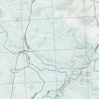 Getlost Map 9539-4S Gibberagee NSW Topographic Map V15 1:25,000
