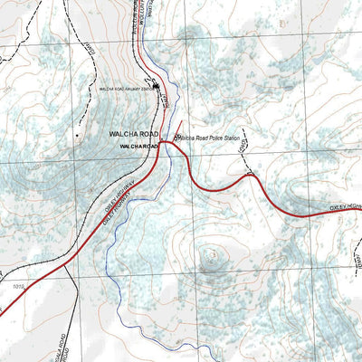 Getlost Map 9136-2S Walcha Road NSW Topographic Map V15 1:25,000