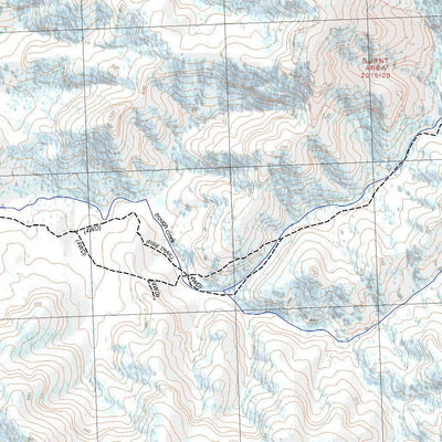 Getlost Map 9135-4S Dungowan NSW Topographic Map V15 1:25,000