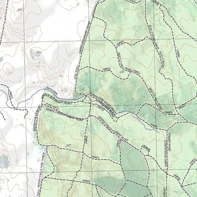 Getlost Map 8731-4N Kerrs Creek NSW Topographic Map V15 1:25,000