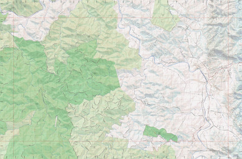 Getlost Map 9438-3S Nymboida NSW Topographic Map V15 1:25,000