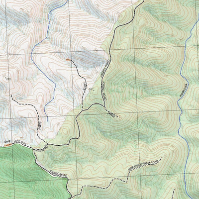 Getlost Map 9438-3S Nymboida NSW Topographic Map V15 1:25,000
