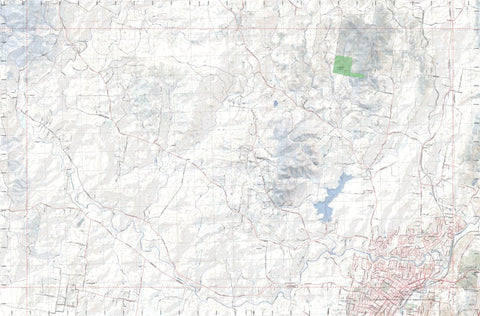 Getlost Map 8828-4S Kingsdale NSW Topographic Map V15 1:25,000