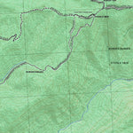 Getlost Map 9541-3S Brays Creek NSW Topographic Map V15 1:25,000