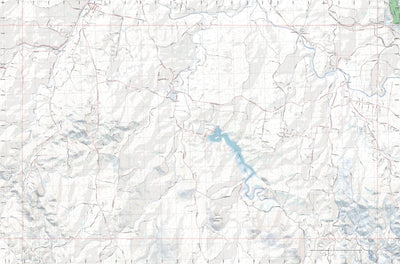 Getlost Map 8830-4N The Lagoon NSW Topographic Map V15 1:25,000