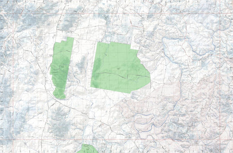 Getlost Map 8827-1S Oallen NSW Topographic Map V15 1:25,000