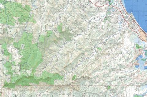 Getlost Map 9541-1S Bilambil NSW Topographic Map V15 1:25,000