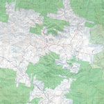 Getlost Map 8824-3S Wyndham NSW Topographic Map V15 1:25,000