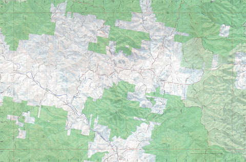 Getlost Map 8824-3S Wyndham NSW Topographic Map V15 1:25,000