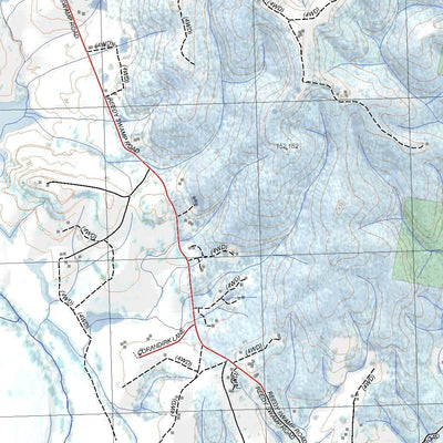 Getlost Map 8824-1S Bega NSW Topographic Map V15 1:25,000