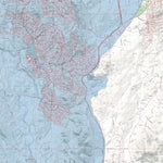 Getlost Map 8727-3S Tuggeranong NSW Topographic Map V15 1:25,000