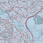 Getlost Map 8727-3S Tuggeranong NSW Topographic Map V15 1:25,000