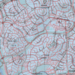 Getlost Map 8727-3S Tuggeranong NSW Topographic Map V15 1:25,000