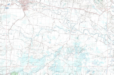 Getlost Map 9540-3S Tatham NSW Topographic Map V15 1:25,000