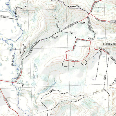 Getlost Map 9131-1S Dooralong NSW Topographic Map V15 1:25,000