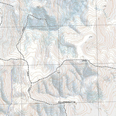Getlost Map 8731-1S Gowan NSW Topographic Map V15 1:25,000