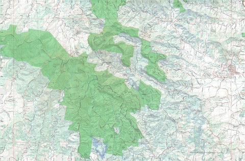 Getlost Map 9540-1N Huonbrook NSW Topographic Map V15 1:25,000
