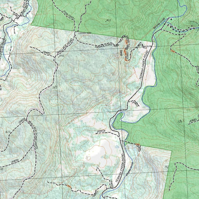 Getlost Map 9540-1N Huonbrook NSW Topographic Map V15 1:25,000