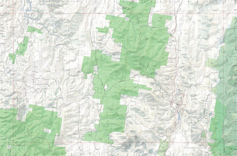 Getlost Map 8726-1N Captains Flat NSW Topographic Map V15 1:25,000