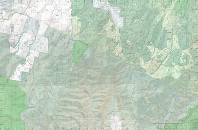 Getlost Map 8723-4S Mount Tennyson NSW Topographic Map V15 1:25,000