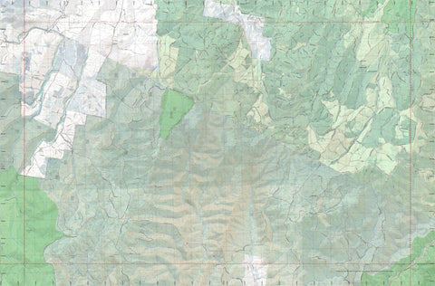 Getlost Map 8723-4S Mount Tennyson NSW Topographic Map V15 1:25,000