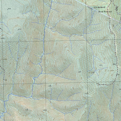 Getlost Map 8723-4S Mount Tennyson NSW Topographic Map V15 1:25,000