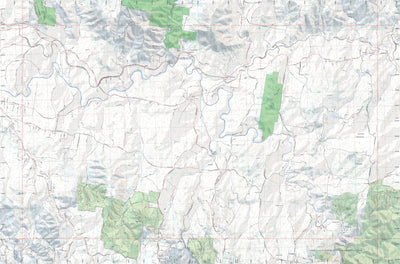 Getlost Map 8830-1N Tarana NSW Topographic Map V15 1:25,000