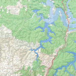 Getlost Map 9130-4N Cowan NSW Topographic Map V15 1:25,000