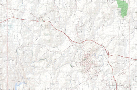 Getlost Map 8628-2N Yass NSW Topographic Map V15 1:25,000