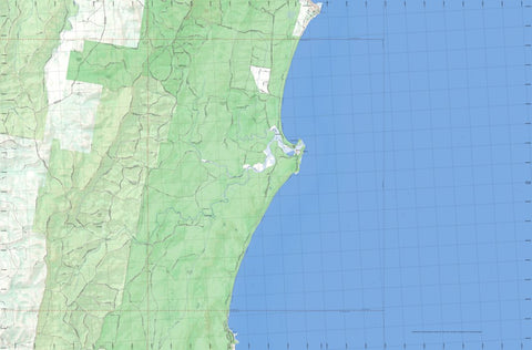 Getlost Map 9538-1S Sandon NSW Topographic Map V15 1:25,000