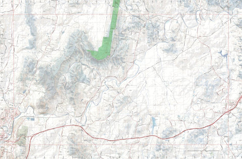 Getlost Map 8828-1S Towrang NSW Topographic Map V15 1:25,000