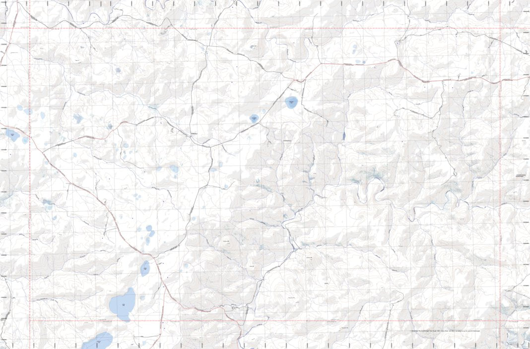 Getlost Map 8724-4N Teapot NSW Topographic Map V15 1:25,000 by Getlost ...