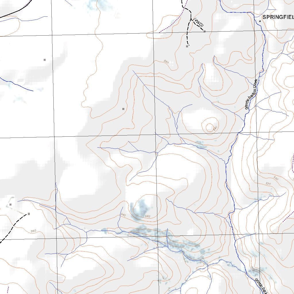 Getlost Map 8724-4N Teapot NSW Topographic Map V15 1:25,000 by Getlost ...