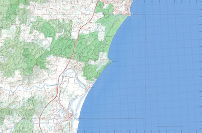 Getlost Map 9537-3S Raleigh NSW Topographic Map V15 1:25,000