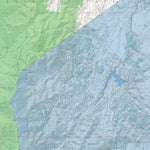 Getlost Map 8627-2N Cotter Dam NSW Topographic Map V15 1:25,000