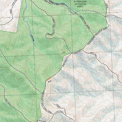Getlost Map 9438-4S Gundahl NSW Topographic Map V15 1:25,000