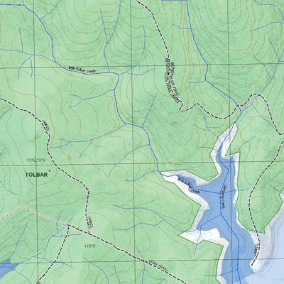 Getlost Map 8625-4N Old Adaminaby NSW Topographic Map V15 1:25,000