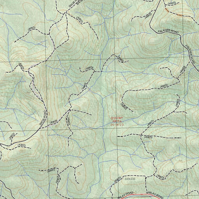 Getlost Map 8823-4S Mount Imlay NSW Topographic Map V15 1:25,000