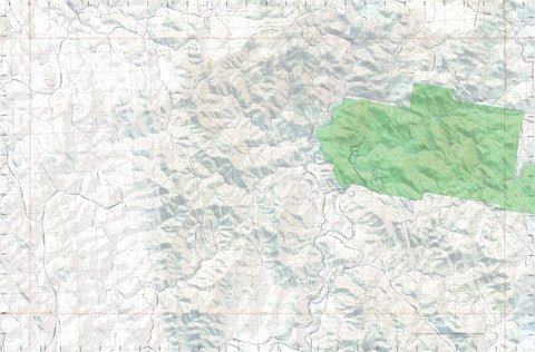 Getlost Map 9036-1N Welsh NSW Topographic Map V15 1:25,000
