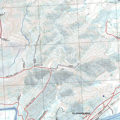 Getlost Map 9435-2N Telegraph Point NSW Topographic Map V15 1:25,000